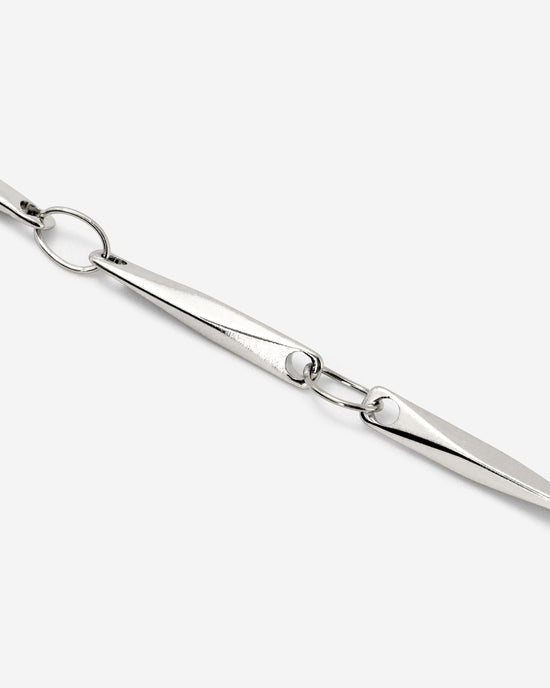 Curved Links Bundle Silber