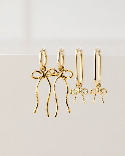Lovely Loop Hoop Set Small Gold