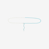 Into the Blue Waist Chain Silber