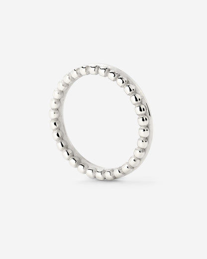 Boho Dots Ring Silber