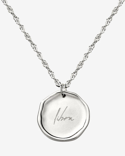 Zodiac Necklace – Libra / Waage Silber