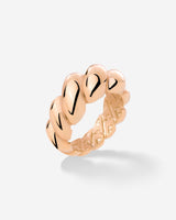 Bold Twist Ring Roségold