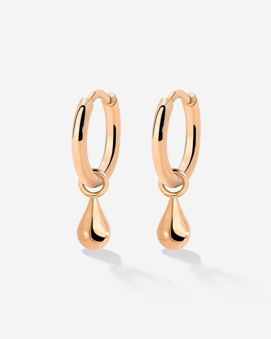 Drop it Hoop Set Small Roségold