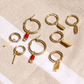 Under the Sun Paloma Hoop Set Small Gold