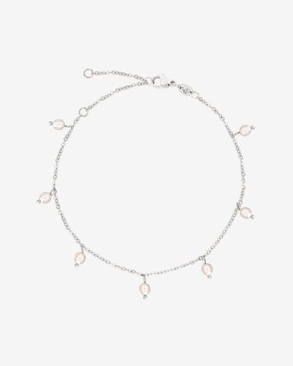 Shiny Pearls Bracelet Silber