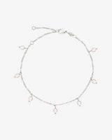 Shiny Pearls Bracelet Silber