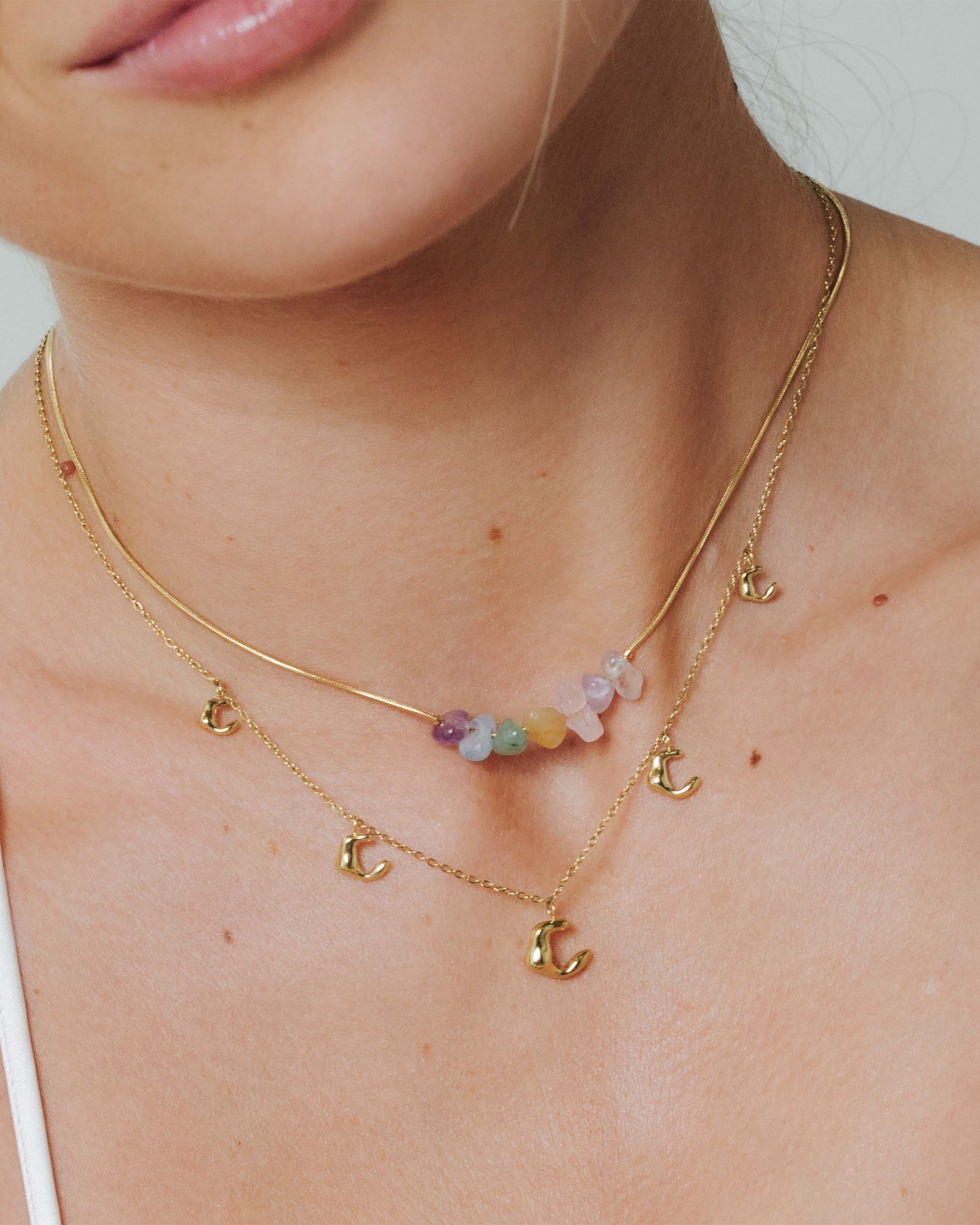 Radiant Romy Necklace Gold