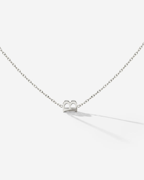 Tiny Letter Necklace
