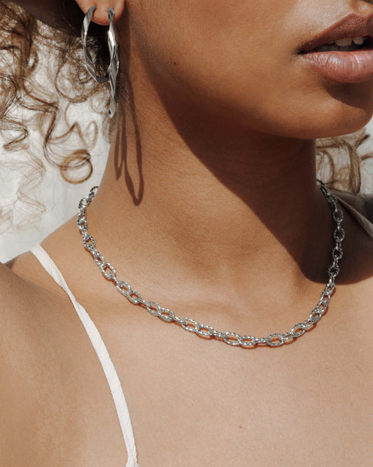 Fantasy Chain Necklace Silber