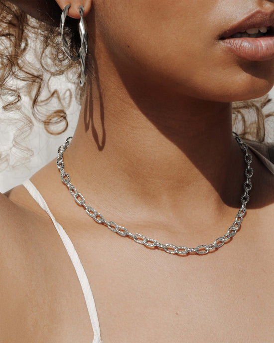Fantasy Chain Necklace Silber
