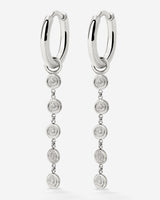 Sweet Swirl Hoop Set Small Silber