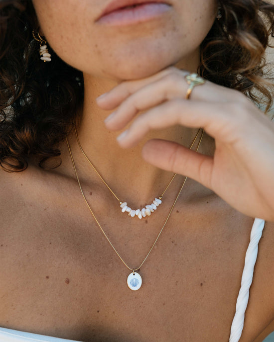 Venus in Blue Necklace