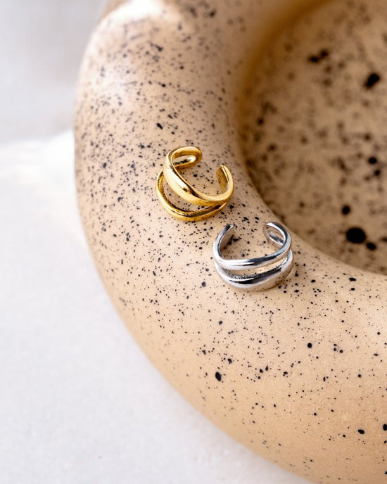 Blending Duo Cuff Silber