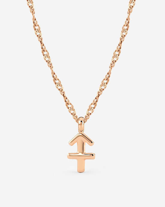 Sagittarius Bubble Necklace Roségold