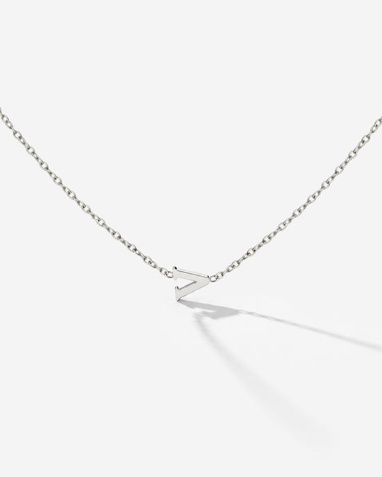 Tiny Letter Necklace