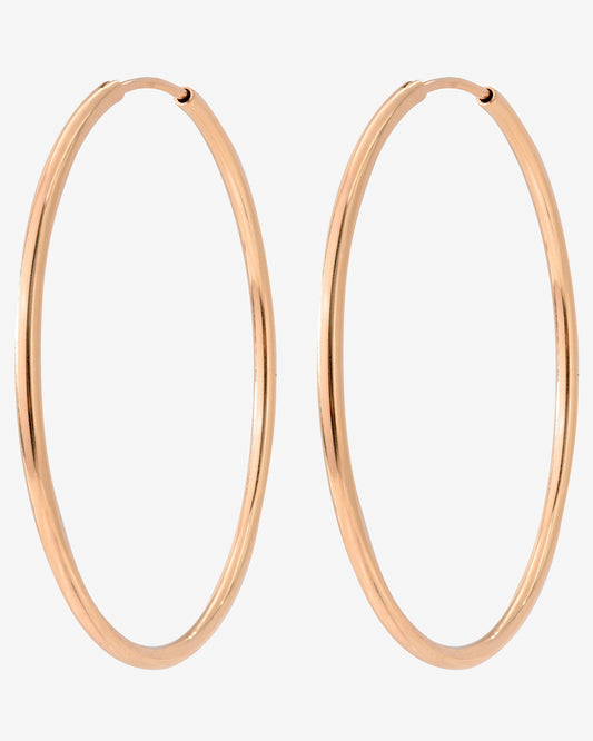 Extra Maxi Hoops Roségold