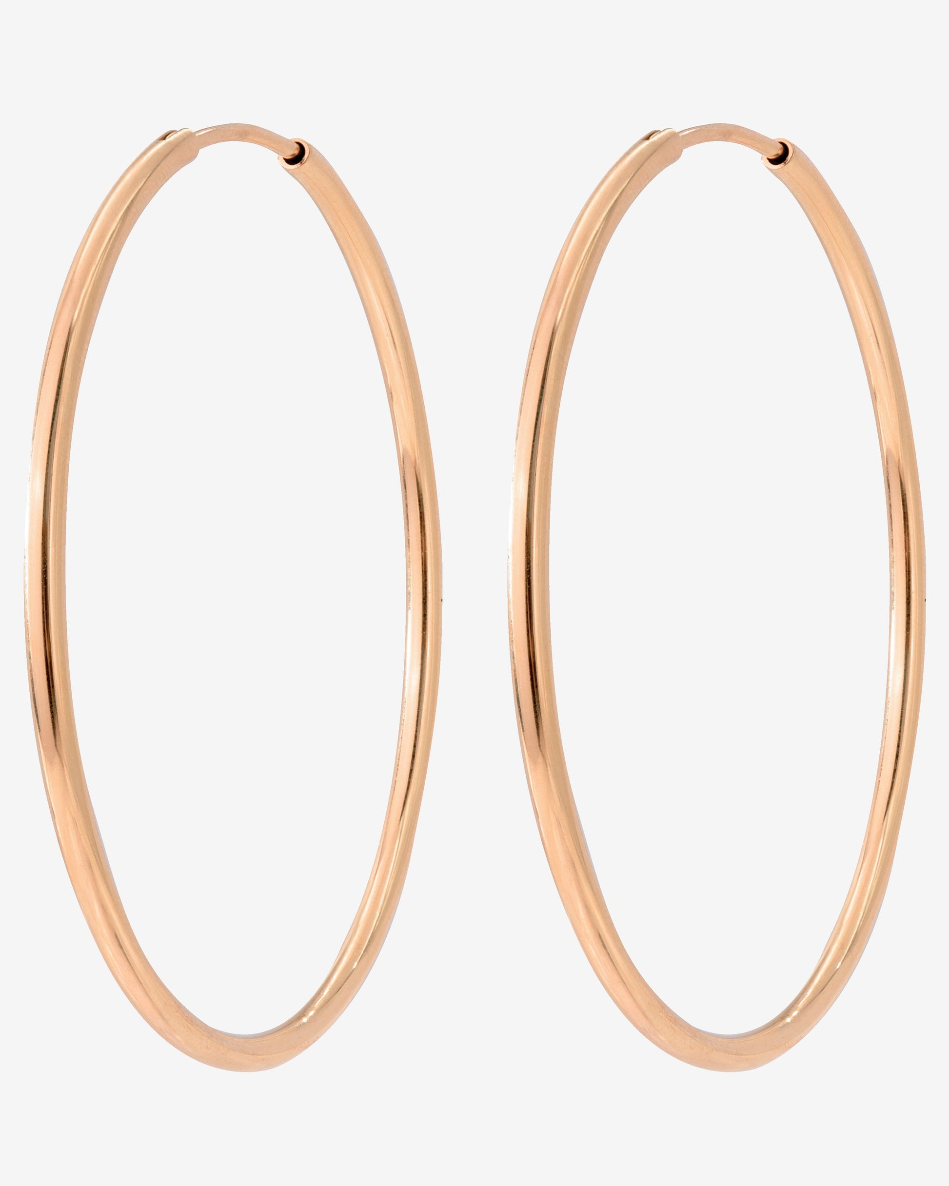 Extra Maxi Hoops Roségold