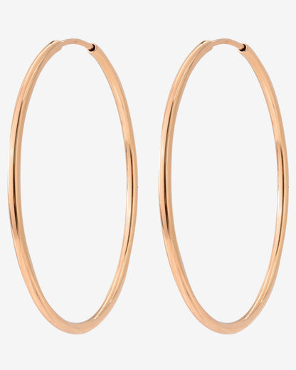Extra Maxi Hoops Roségold