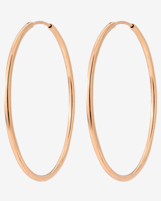 Extra Maxi Hoops Roségold