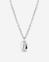 Golden Bean Necklace Silber