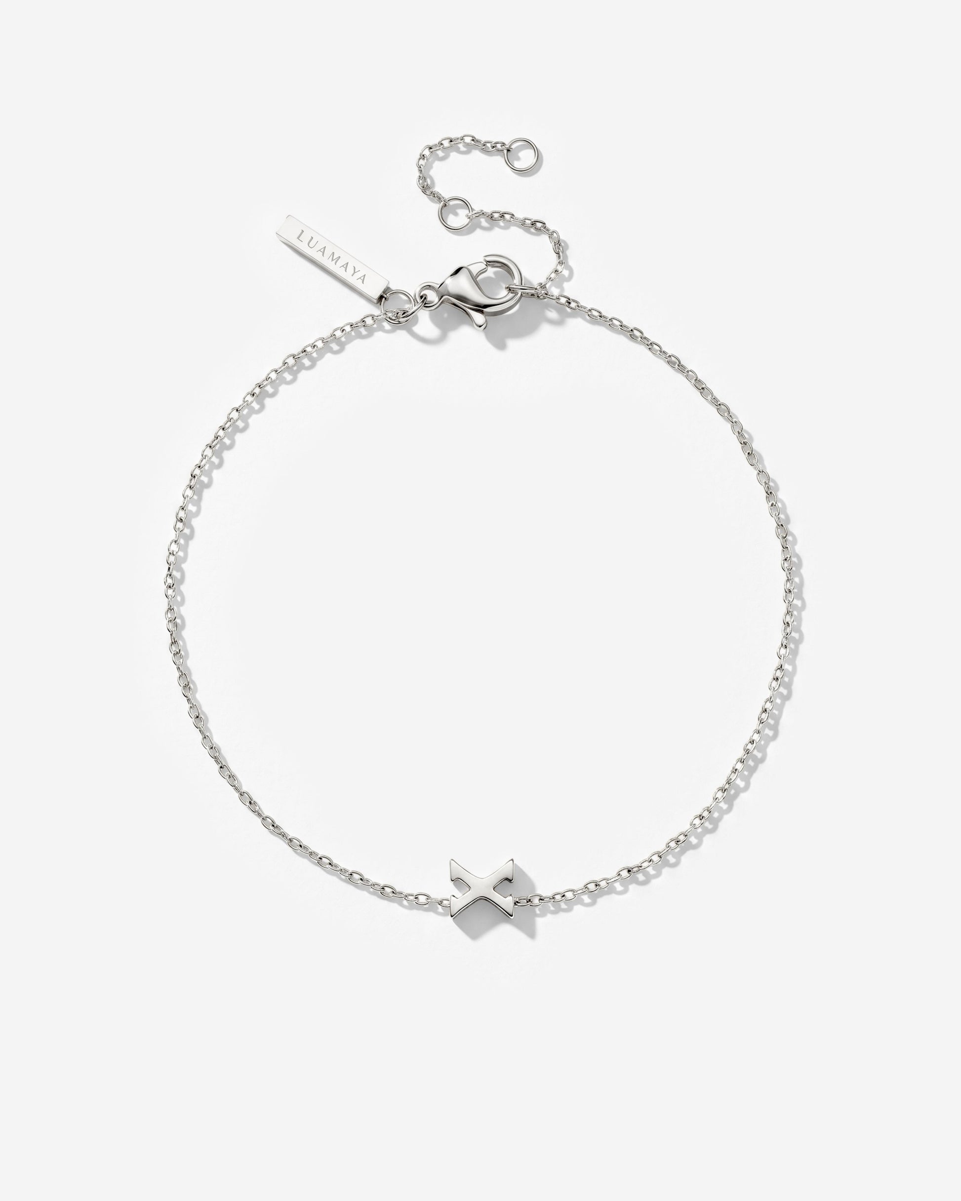 Tiny Letter Bracelet