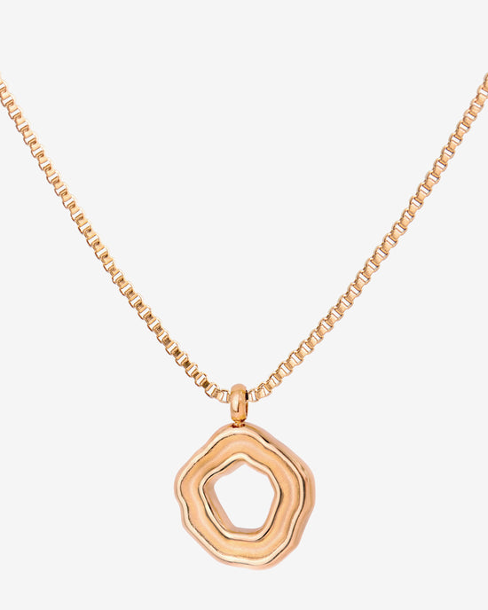 Coastal Charm Necklace Roségold