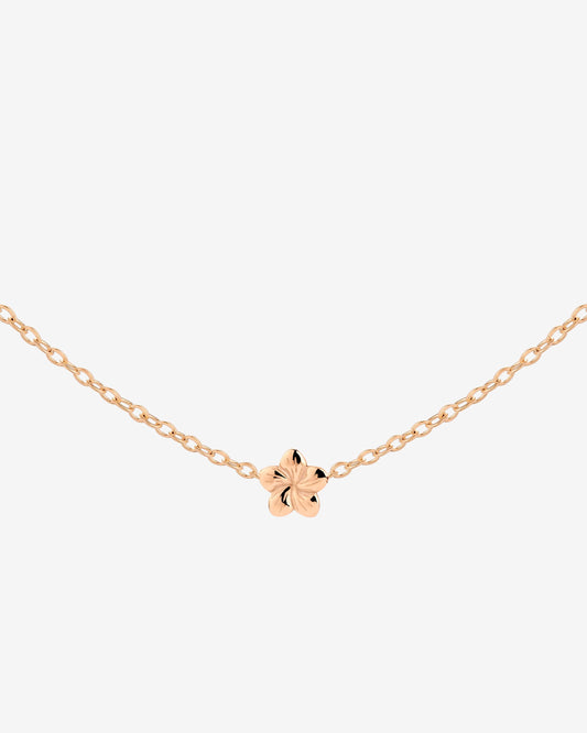Floral Glow Choker Roségold