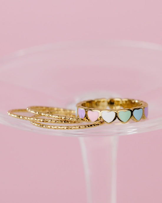Prism Trio Ring Roségold