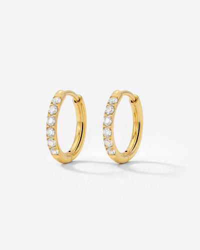 Glimmer Hoops Small Gold