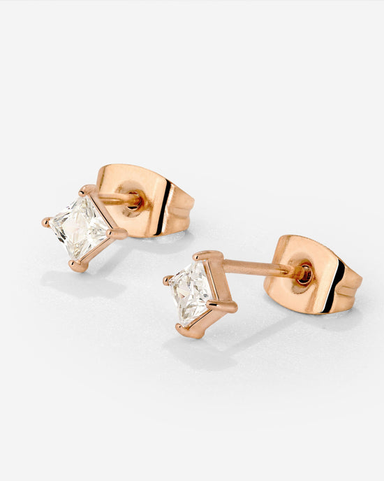 North Star Studs Roségold