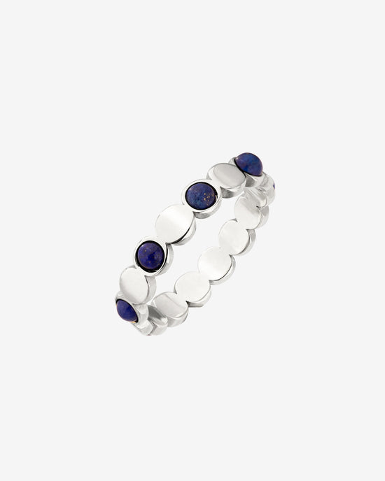 Blue Bay Ring Silber