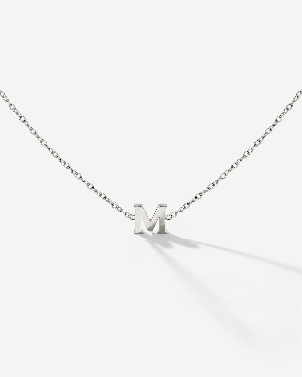 Tiny Letter Necklace