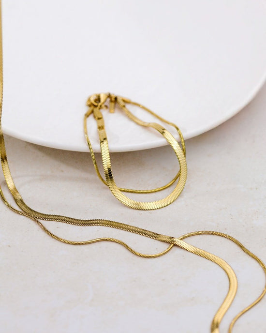 Snake Chain Bundle Gold