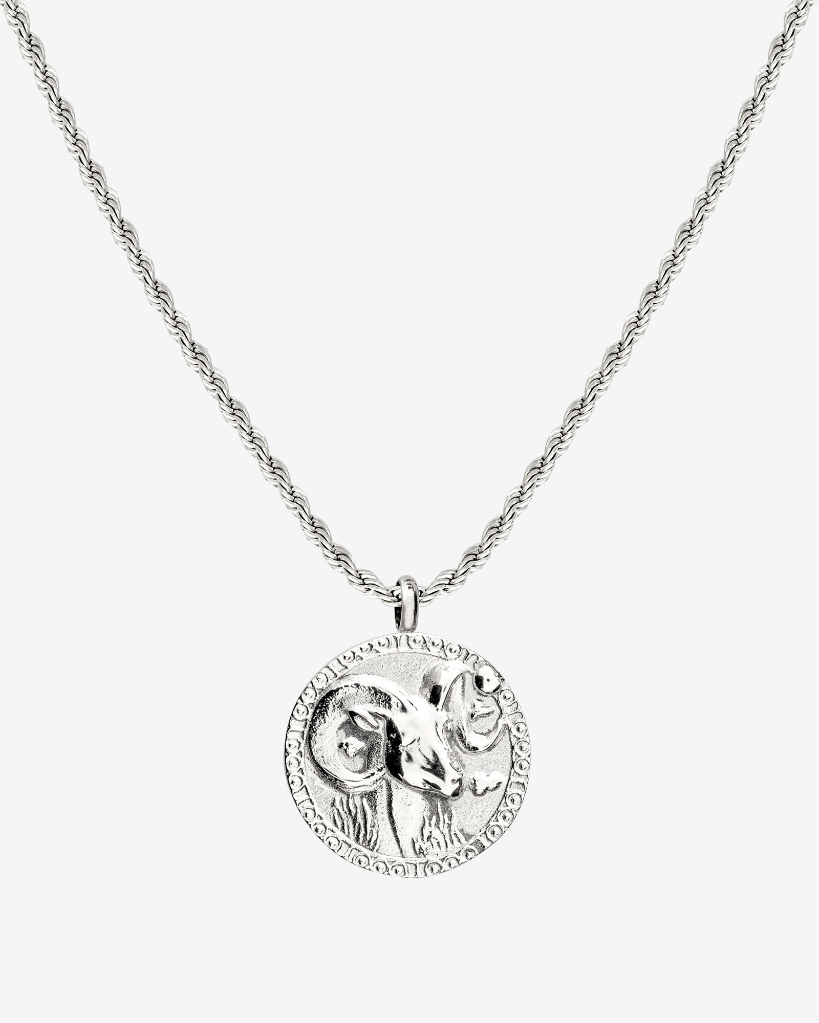 Zodiac Sign Necklace Silber
