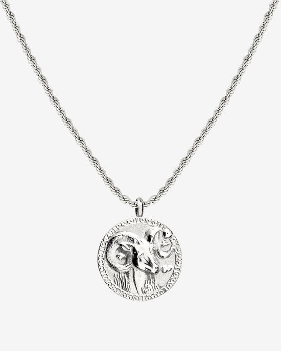 Zodiac Sign Necklace Silber