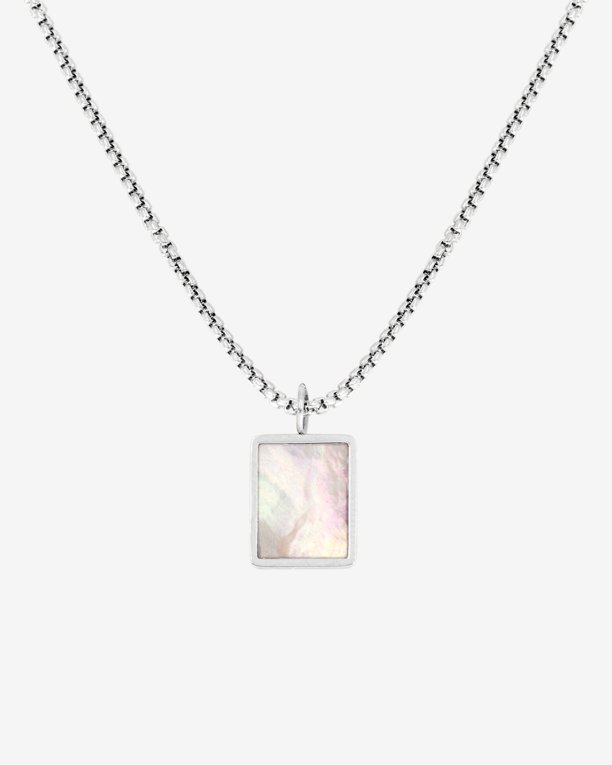Shimmering Reflection Necklace Silber