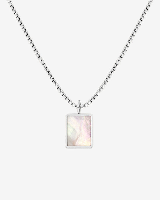 Shimmering Reflection Necklace Silber