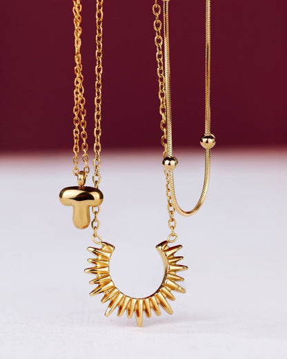 Icicle Necklace Roségold