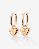 Amore Mio Oval Hoop Set Baby Roségold