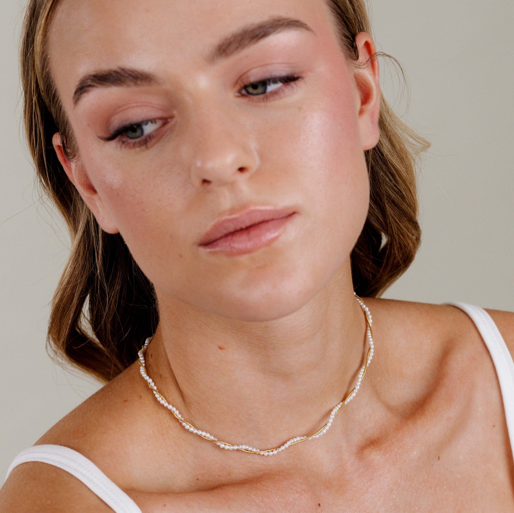 Infinite Bonding Necklace Gold