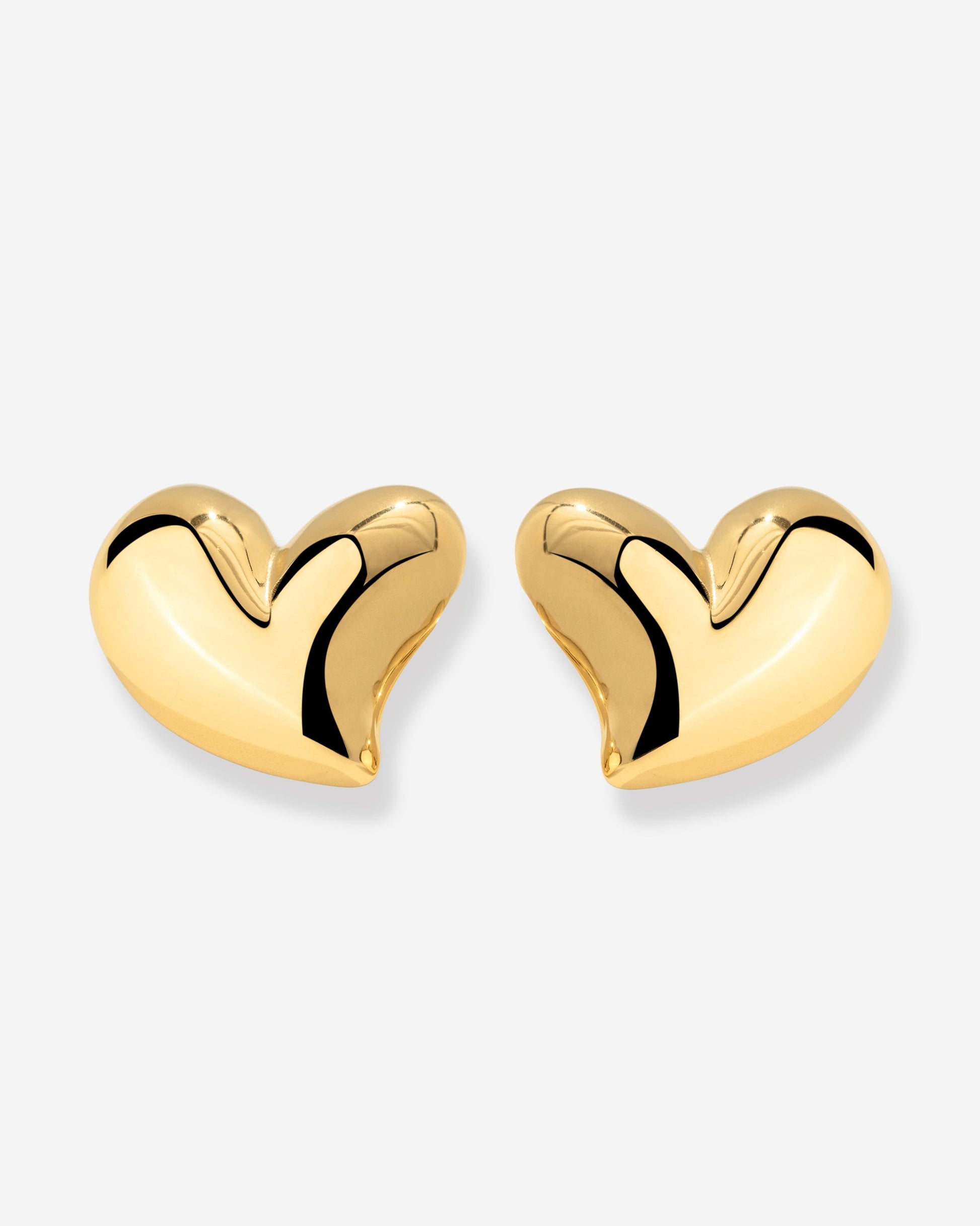 Heartie Studs Gold