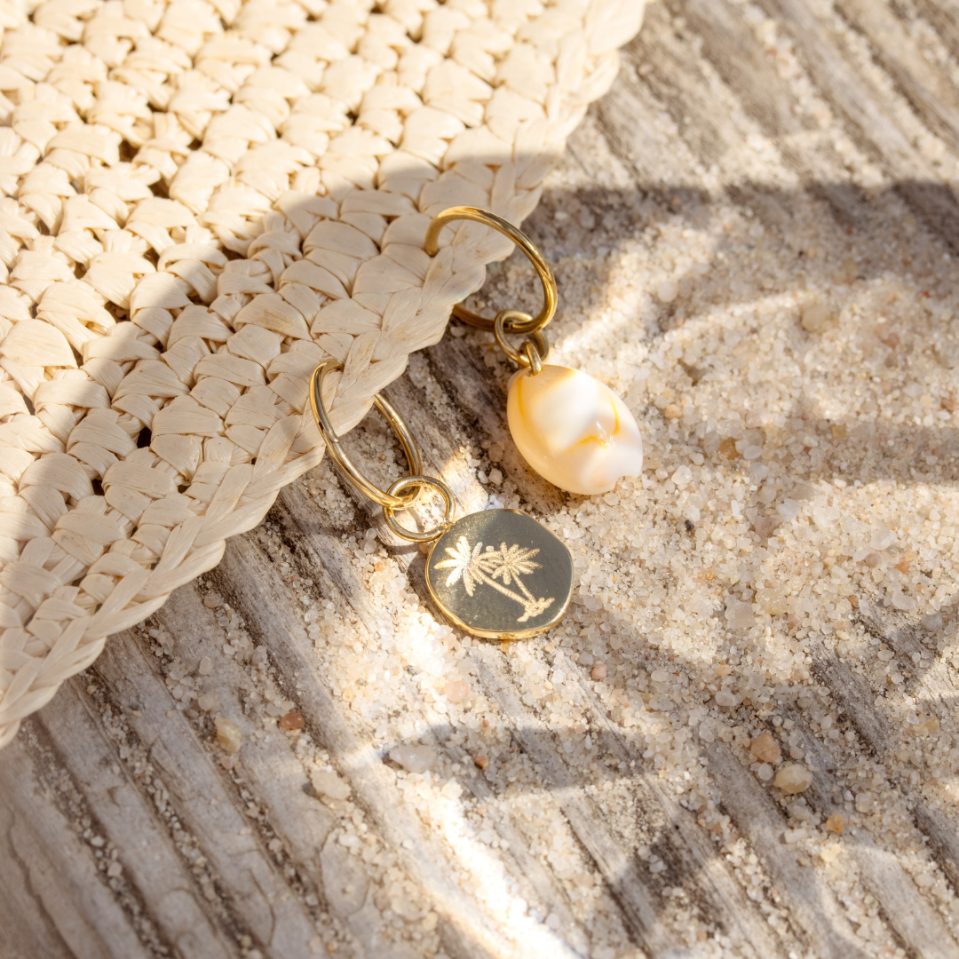 Ocean Whisper Bikini Charm Gold