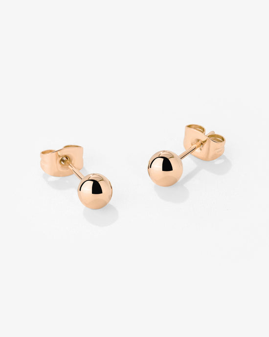 Bubbly Studs Small Roségold