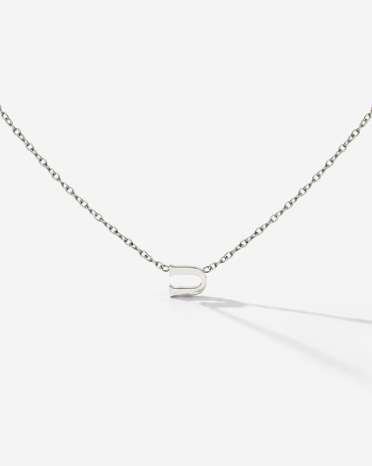 Tiny Letter Necklace