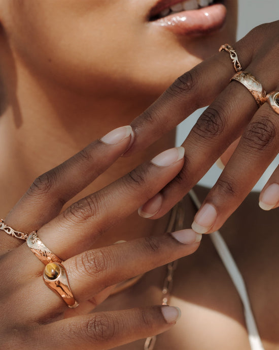 Desert Glow Ring Roségold