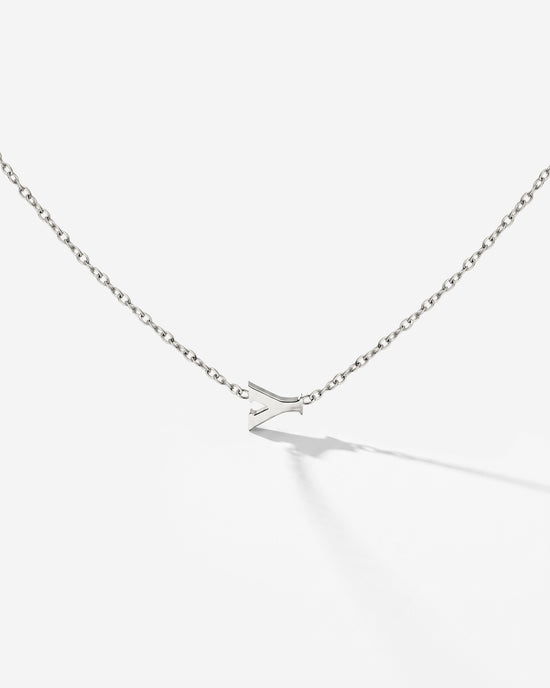 Tiny Letter Necklace