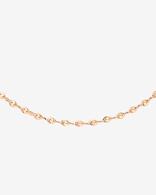 Tinsel Chain Necklace Roségold