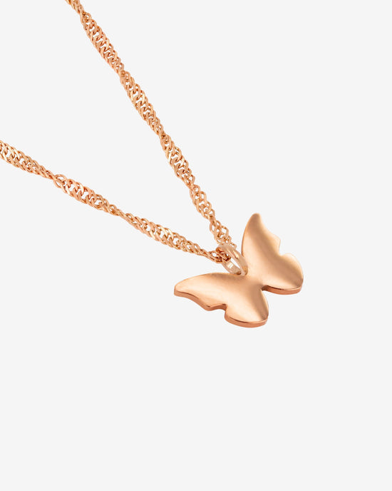 Flutterby Necklace Roségold