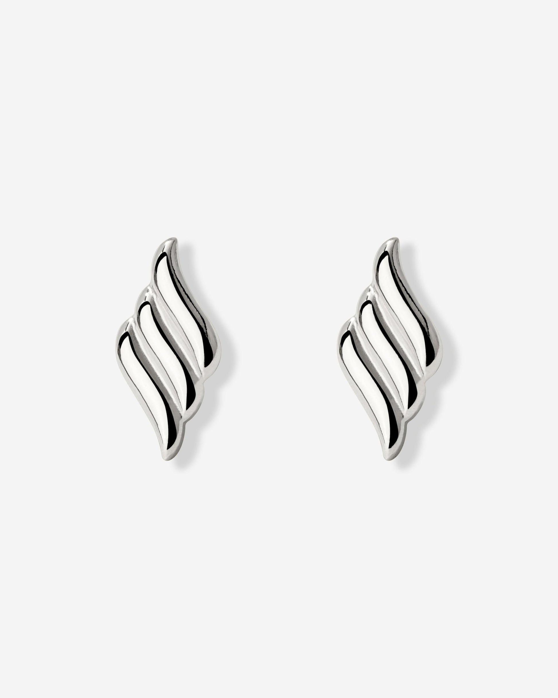 Lustrous Studs Silber