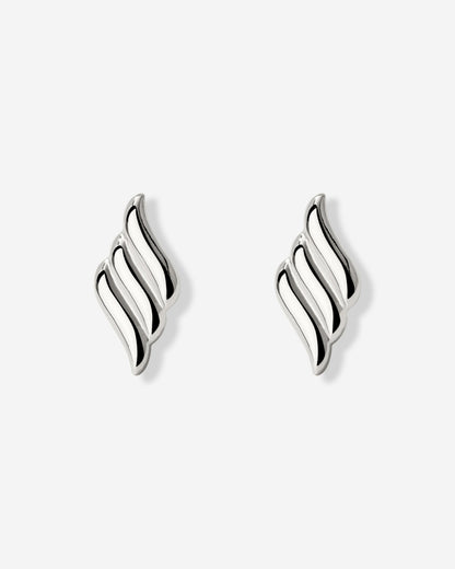 Lustrous Studs Silber